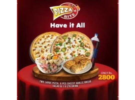 Pizza Bite Have It All Deal For Rs.2800/-